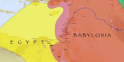 지도는 바벨론 이집트