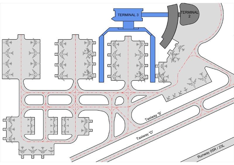 카이로 공항 터미널 3map