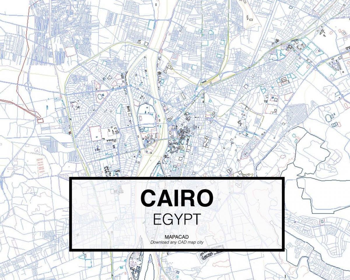 지도 카이로의 dwg